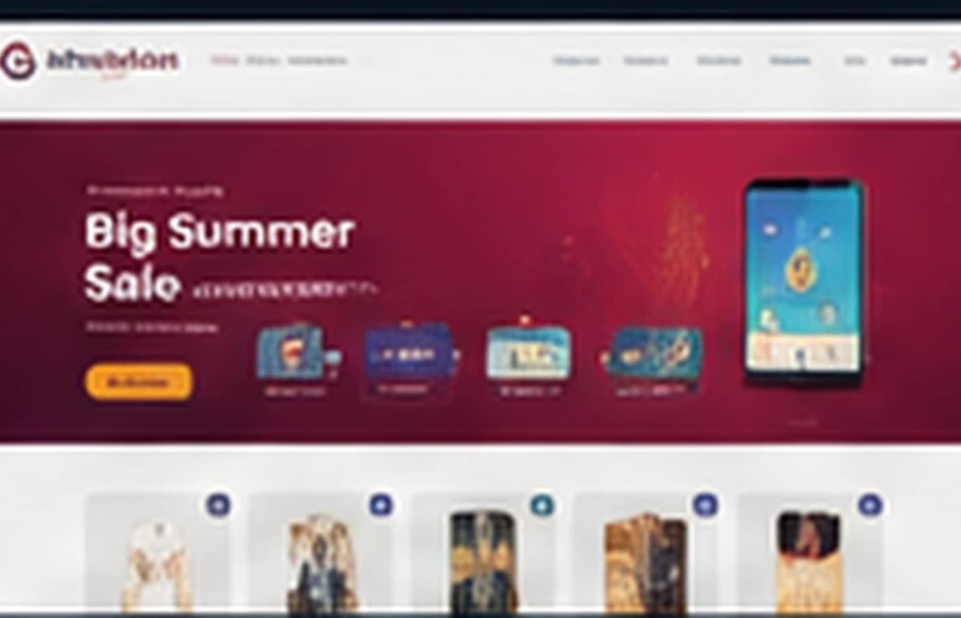 Almusaha Commerce Platform interface preview